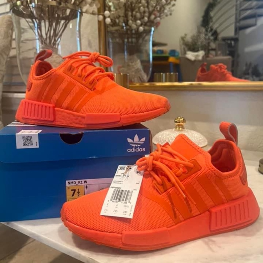 Orange Adidas